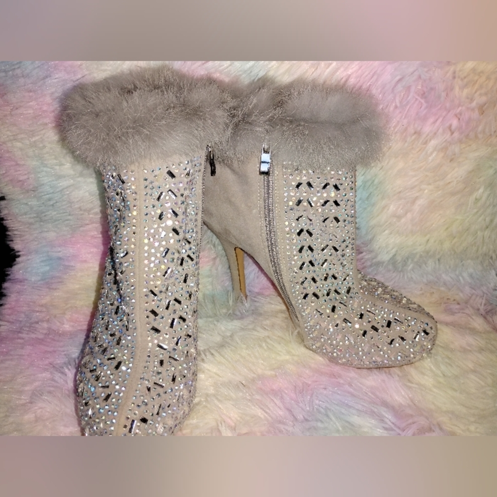 Jeweled Boots